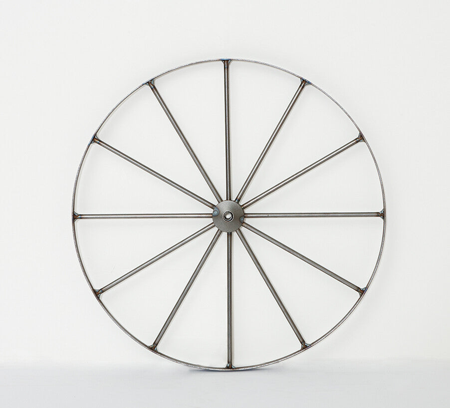 Steel Amish Wagon Cart Wheel