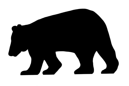 Majestic Wildlife Silhouette Metal Lawn Art - Rustic Outdoor Sculpture for Gardens and Patios