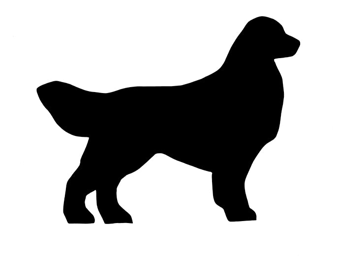 Majestic Pet Silhouette Lawn Art - Rustic Outdoor Sculpture for Gardens and Patios