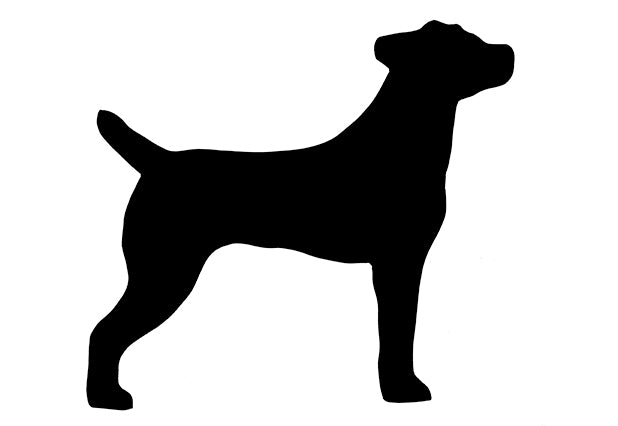 Majestic Pet Silhouette Lawn Art - Rustic Outdoor Sculpture for Gardens and Patios