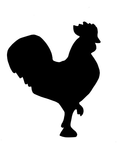 Majestic Farm Animal Silhouette Metal Lawn Art - Rustic Outdoor Sculpture for Gardens and Patios