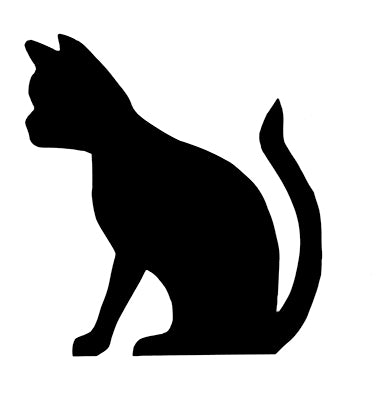 Majestic Pet Silhouette Lawn Art - Rustic Outdoor Sculpture for Gardens and Patios
